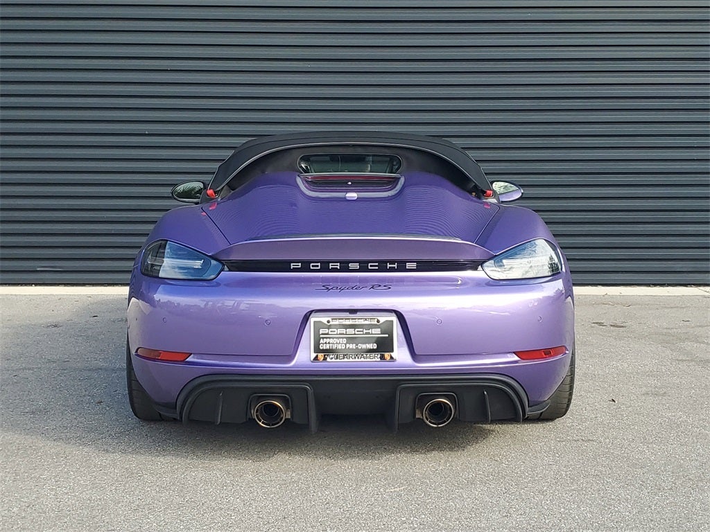2024 Porsche 718 Spyder RS