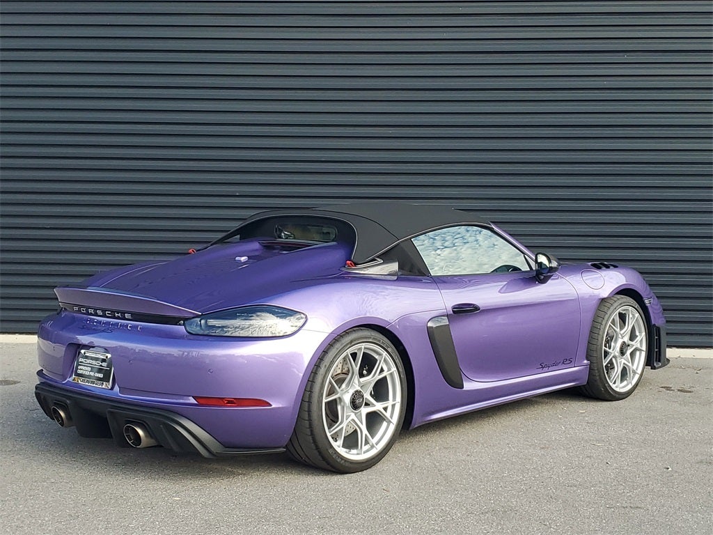 2024 Porsche 718 Spyder RS